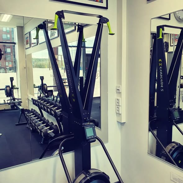 Pyöräile souda tai hiihdä. #concept2 #bikeerg #rowerg #skierg #reservedgym #privategym #cardio #jyväskylä #lutakko #lutakonaukio #kuntosali #minisali
