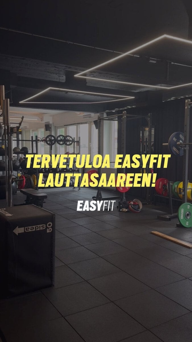 EasyFit kuntosalivaitteet ja varustepalvelut.