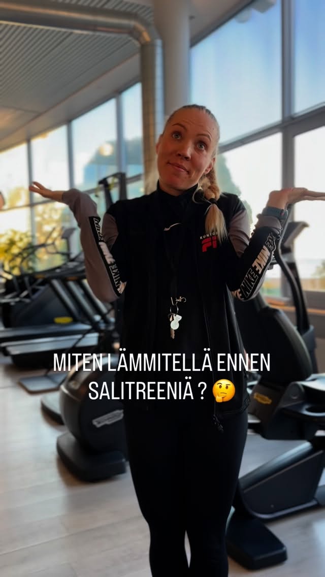 Kurkkaa videolta vinkit lämmittelyyn 😊 #eden #kuntosali #toppilansaari #toppilansalmi #gym #kuntosalifit #workout #warmup #treeni #oulu