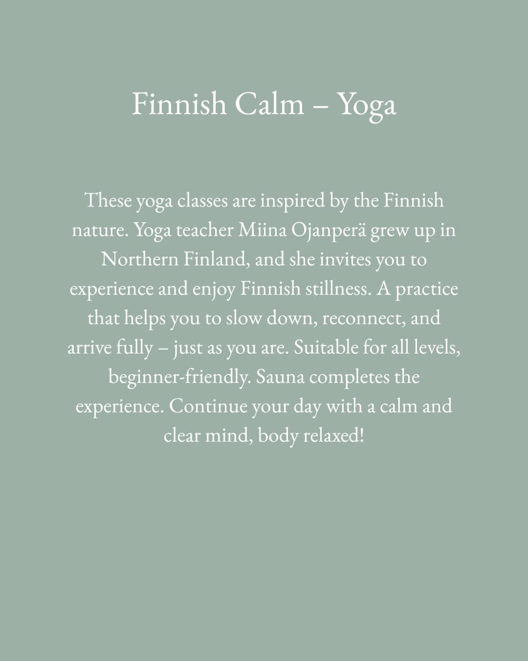 Pilates or yoga at Usva every Saturday 🤍 Next class: Reset Sessions pilates with @susannanissinen When: Saturday, 13 June at 10-11 Where: Usva By Terhen Spa (Kaivopiha, Mannerheimintie 5) Price: 60min class + sauna access 75€ (members 50€) Hotel guests and members 25€/class Join us for a relaxing class this Saturday 🌿 Book through the link in our bio! #USVAbyTerhen #usvadayspa #UsvaSpa #yoga #dayspahelsinki