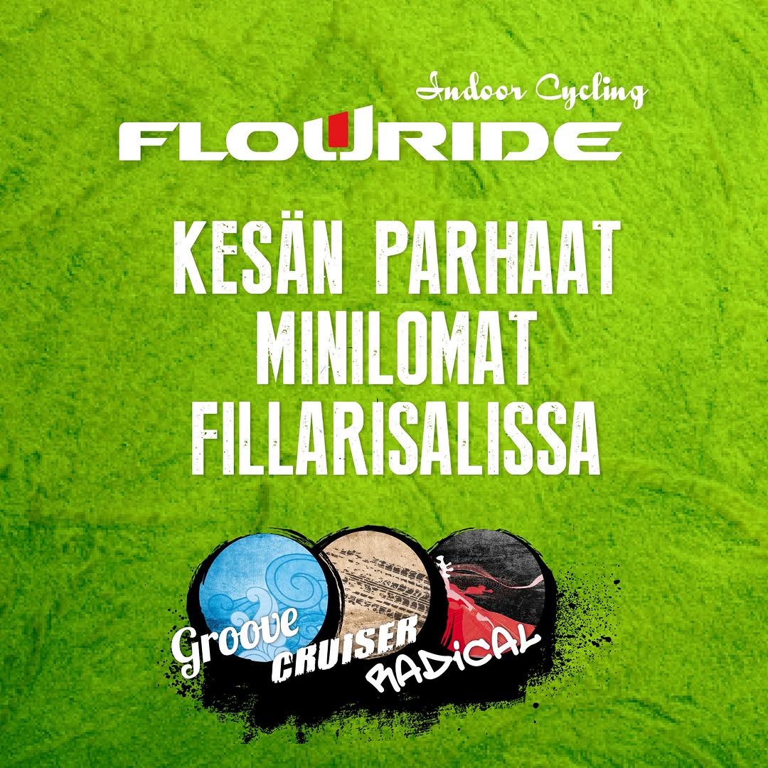 🚴♀️ Uudet Flowride-ohjelmat tulevat — polkaise kesä käyntiin täysillä! 1. kesäkuuta starttaa uudet Sisäpyöräily Flowride-ohjelmat. Uuden ohjelmiston kunniaksi järjestämme Flowride Maratonin kahdessa toimipisteessämme, eli pyöräilemme kaikki uudet ohjelmat läpi – yhdellä istumalla, yhtenä porukkana. Alla tarkemmat infot. 💥 Forever Järvenpää, klo 17.15–20.00 💥 Forever Varisto, klo 17.00–19.45 Talo tarjoaa tsemit ponnistukseen, sinä tuot oikean asenteen.🔥 #foreverclubs #parempaaelämää #flowride