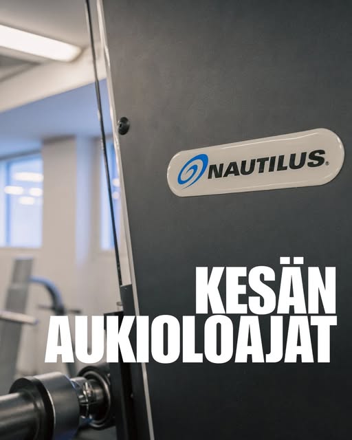 Kesän aukioloajat ☀️ Kesä tuo pienen muutoksen kuntosalin sekä uimapuolen aukioloaikoihin. Tarkistathan päivitetyt ajat ennen treeniä, jotta pääset liikkumaan juuri silloin kun sinulle sopii! 💪 📅 1.6. - 31.8. ma-pe 6:00-21:00 ja la-su 10:00-18:00 🌿 Juhannus pe-su 19.-21.6. suljettu 🏊♂️ Uimahallin kesähuoltotauko 30.5.- 21.6. suljettu 🔥 Treenit jatkuvat koko kesän 😎 Hyvä fiilis mukana myös aurinkoisina päivinä #nautilustampere #nautilusgym