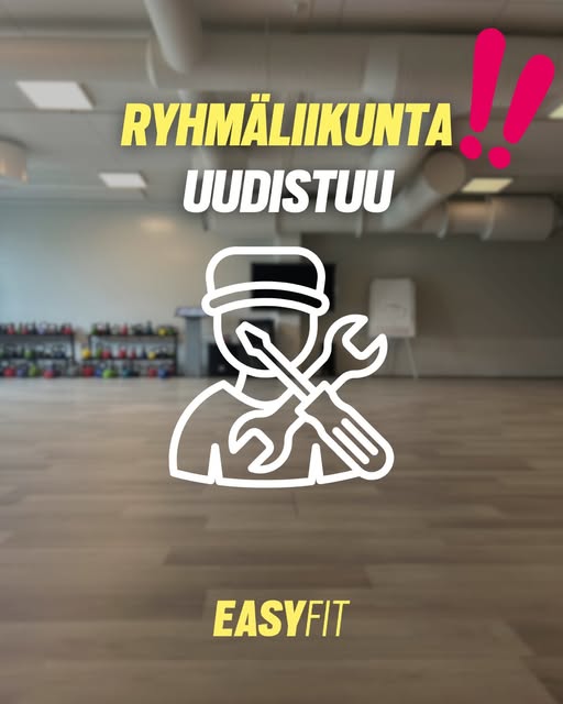 💛 Uutta luvassa EasyFit Järvenpäässä 💛 Kesän jälkeen EasyFit Järvenpää ottaa ison askeleen eteenpäin! Nykyinen ryhmäliikuntasali uudistuu noin 150 m² toiminnalliseksi treenitilaksi, joka tarjoaa entistä enemmän mahdollisuuksia monipuoliseen harjoitteluun. Samalla keskukseemme saapuu maailmanlaajuisesti suosiotaan kasvattanut HYROX-konsepti, joka yhdistää tehokkaan harjoittelun, yhteisöllisyyden ja itsensä haastamisen. Kyseessä ei ole vain ryhmäliikkujia koskeva uudistus, vaan merkittävä parannus koko keskukselle ja kaikille asiakkaillemme. Nykyiset ryhmäliikuntatunnit jatkuvat normaalisti kesäkuun loppuun asti. Heinäkuun ajan tunnit ovat tauolla, kun rakennamme uutta ja valmistelemme syksyn käynnistyviä uudistuksia. Olemme todella innoissamme tulevasta – parasta on vielä edessä! 💛 Lisätietoa syksyn uudistuksista ja HYROX-tunneista julkaistaan lähiviikkojen aikana.