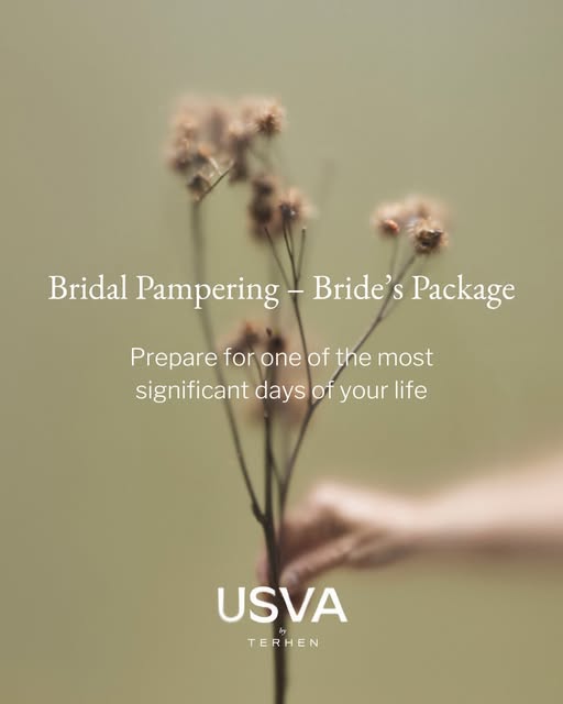 Wedding ahead this summer?👰♀️ Take a moment to relax and enjoy some well-deserved pampering before your big day. Our Bridal Pampering - Bridal Package is designed to help you feel calm, refreshed, and glowing as you prepare for one of life's most special moments. ✨ The treatment includes a relaxing neck, shoulder, and head massage, a luxurious facial, and a nourishing hand treatment to leave you feeling radiant from head to toe. 🤍 60 min / €180 Book your treatment at usvaspa.fi #USVAbyTerhen #usvaspahelsinki #relaxation #bride #UsvaSpa
