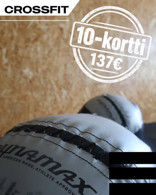 CrossFit-varusteita myymälässä Puntit, Helsinki, tarjouksessa.