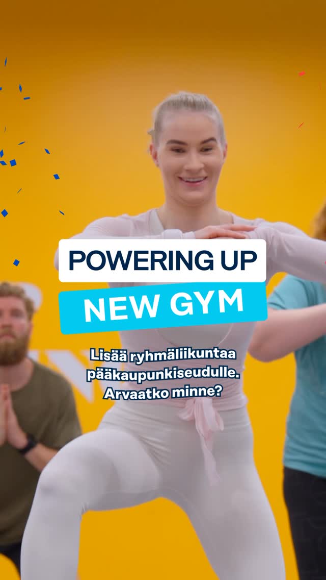 🎉 BIG NEWS
Uusi Group-keskus tulossa pääkaupunkiseudulle! Arvaatko minne? 👀 Droppaa oma arvaus kommenteihin. Pst. Kaikista uteliaimmat saa tiedon ennakkoon sunnuntain jäsenkirjeessä. 🙂↕️ Etkö vielä saa viestejä? Käy apissa 📲 Profiili > Asetukset (hammasrattaan kuva oikeassa yläkulmassa) > uutiskirjeet ja tarjoukset > tsekkaa sähköpostit päälle ✅ #f24s #fitness24sevenfinland #newgym #uusisali