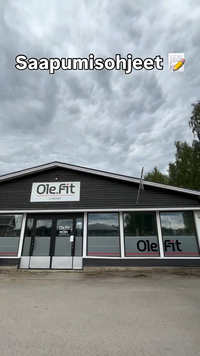 Fitin jäsenet pääsevät avaimellaan sisälle, mutta mikäli et ole jäsen, minä tulen sinut noutamaan ovelta ennen sovittua aikaa. 😊
