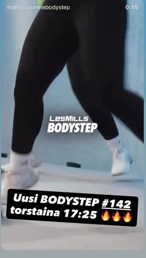 Les Mills Bodystep - Uusi torstain treeni, tehokas aerobistunti.