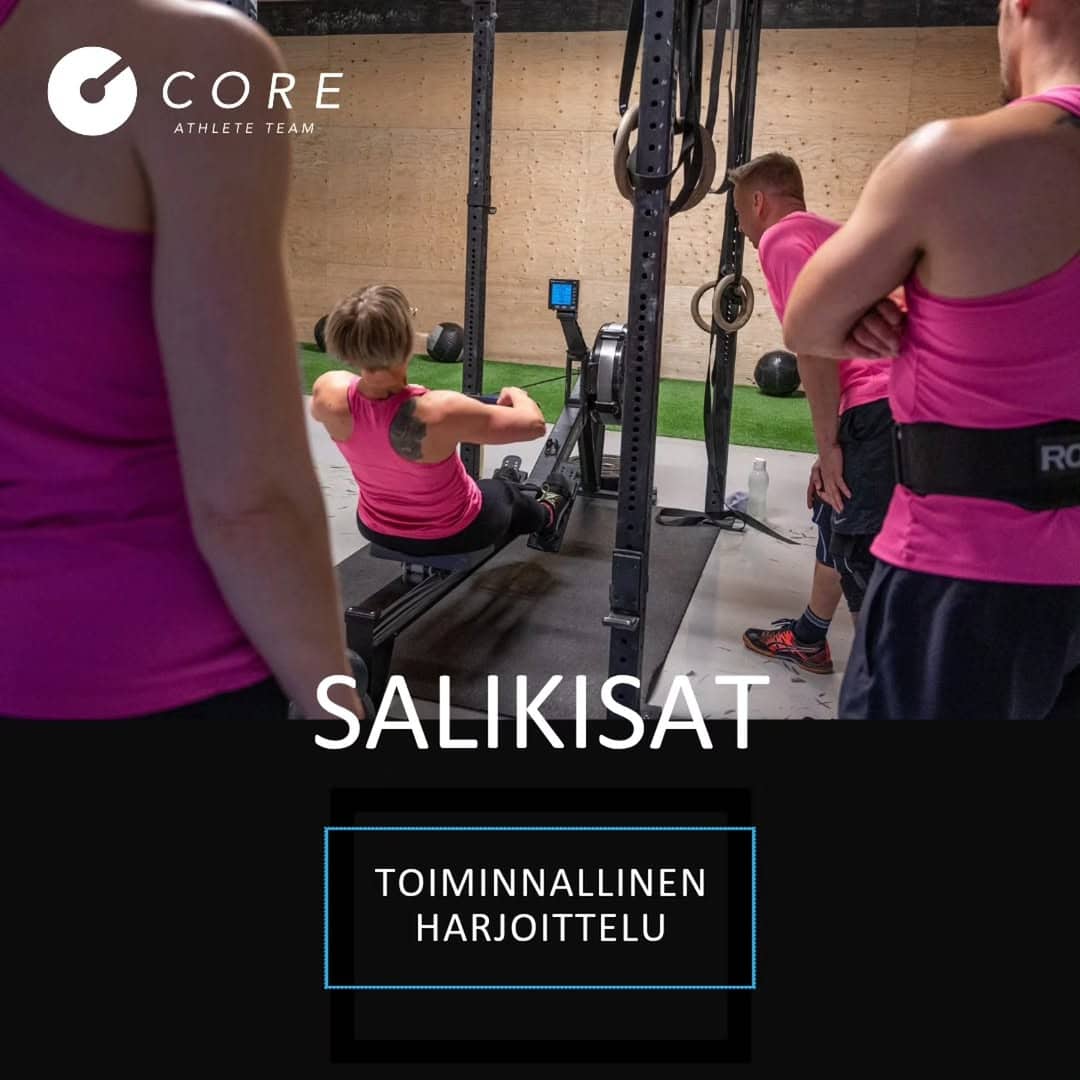 SALIKISAT | Core Athlete Team järjestää toiminnallisen harjoittelun salikisat lauantaina 31.10.2026 klo 9.00 alkaen Kellon Coren toiminnallisessa salissa. Parisarjat, skaalatuilla liikkeillä ja painoilla: Miehet Naiset Seka Yksilösarjat, hieman vaikeammat liikkeet ja haastavammat painot- kuitenkin samoja liikkeitä mitä on tunneillakin tehty: Miehet Naiset Osallistumismaksu: CAT jäsenet 20€/hlö Muut 30€/hlö Ilmoittaudu täältä: www lkcore.fi/cat Ilmoittautuminen päättyy 26.10.26 klo 12.00 tai sitä aikaisemmin osallistumispaikkojen täytyttyä